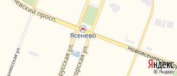 Ясногорская улица на Яндекс карте
