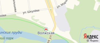ЮВАО на Яндекс карте