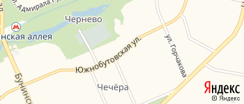 Южнобутовская улица на Яндекс карте