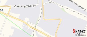 Южнопортовая улица на Яндекс карте