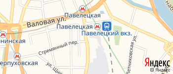 Зацепская площадь на Яндекс карте