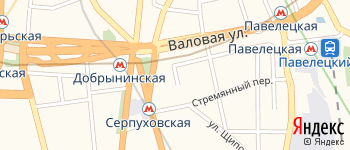 Зацепский тупик на Яндекс карте