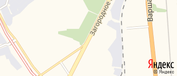 Загородное шоссе на Яндекс карте