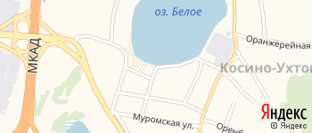 Заозёрная улица на Яндекс карте