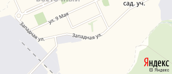 Западная улица на Яндекс карте