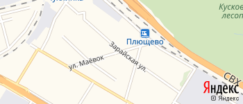 Зарайская улица на Яндекс карте