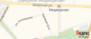 Заревый проезд на Яндекс карте