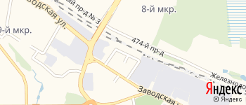 Заводской переулок на Яндекс карте