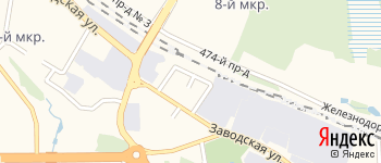 Заводской тупик на Яндекс карте