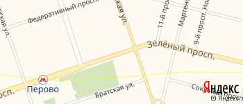Зелёный проспект на Яндекс карте