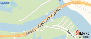 Живописный мост на Яндекс карте