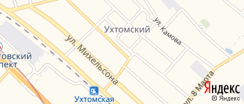 Златоустовская улица на Яндекс карте