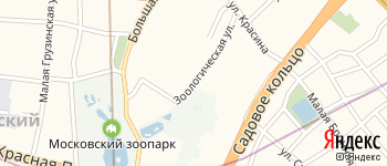 Зоологическая улица на Яндекс карте