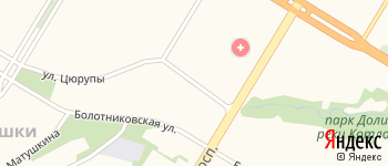 Зюзинская улица на Яндекс карте